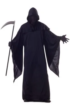 Horror Robe Adult Costume (Black)