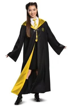 Hufflepuff Robe Deluxe Tween/Adult Costume