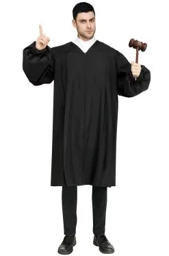Judge Robe Adult Costume