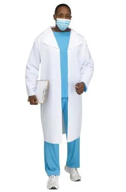 Doctor W/Lab Coat Adult Costume
