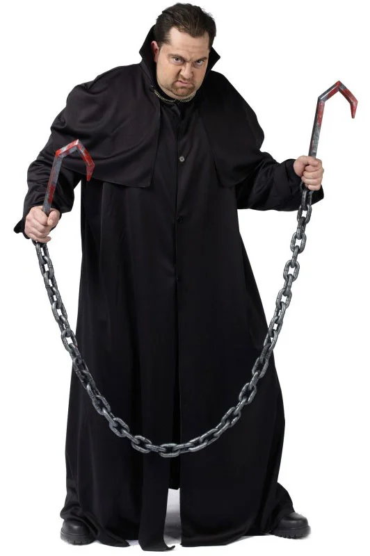 Medieval Hooks And Chain Accessory