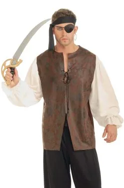 Buccaneer Shirt Adult Costume (STD)