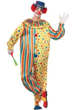Spots The Clown Adult Costume
