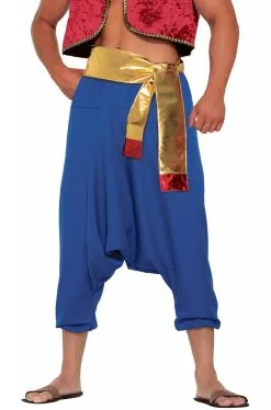 Desert Prince Pants Adult Costume (Blue)