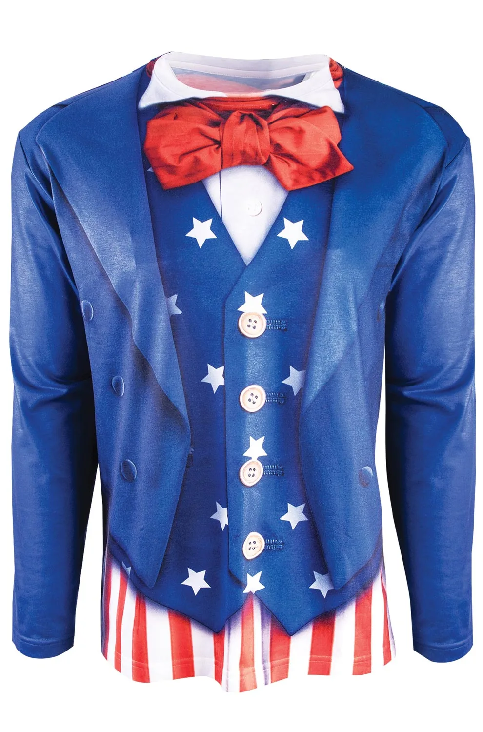 Patriotic Man Adult Costume (Large)
