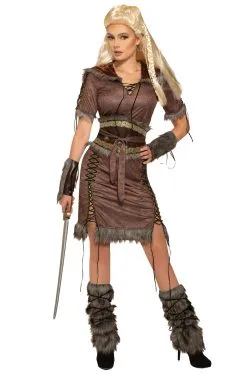 Viking Shield Maiden Adult Costume