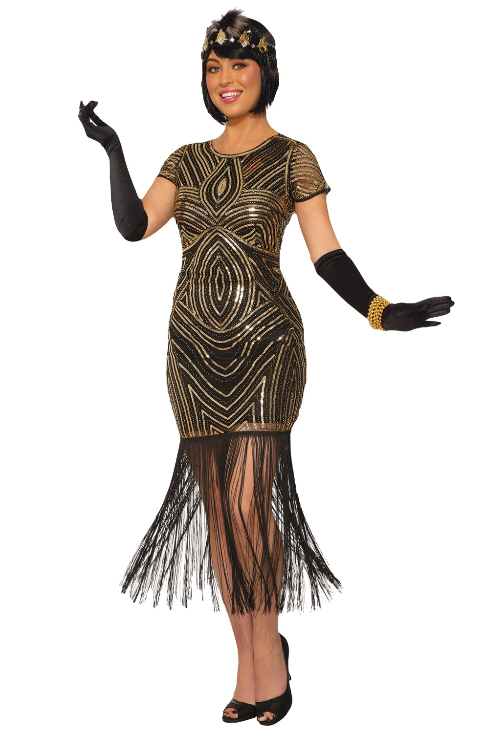 Art Deco Flapper Adult Costume (XS/S)