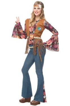 Peace Love Adult Costume