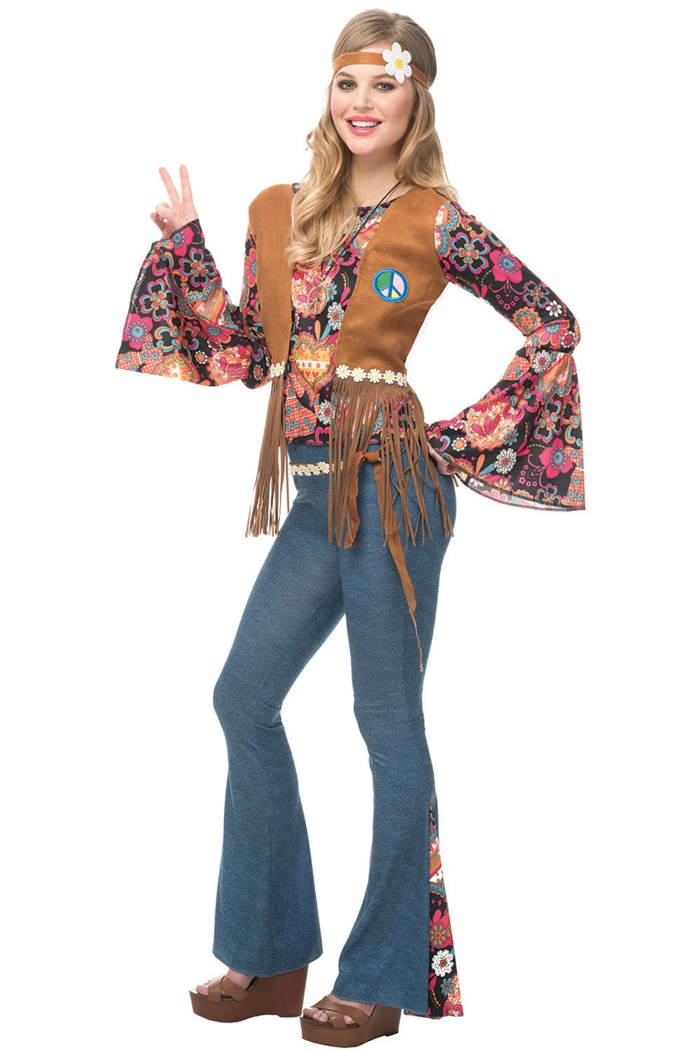 Peace Love Adult Costume