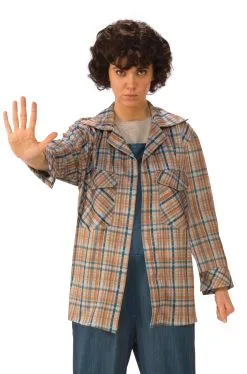 Eleven Plaid Shirt Adult Costume