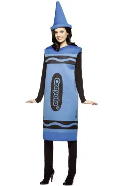 Crayola Blue Adult Costume (S/M)