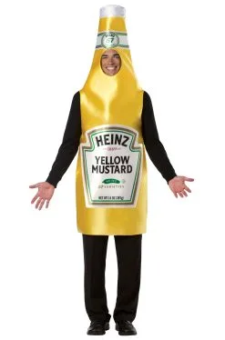 Heinz Classic Mustard Bottle Adult Costume