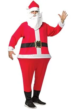 Santa Hoopster Adult Costume