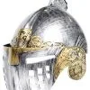 Gladiator Cage Helmet Silver